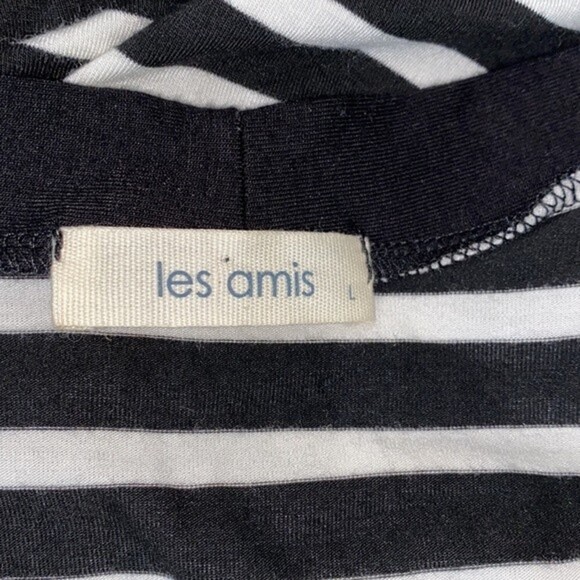 Les Amis striped cardigan size large - Picture 4 of 4